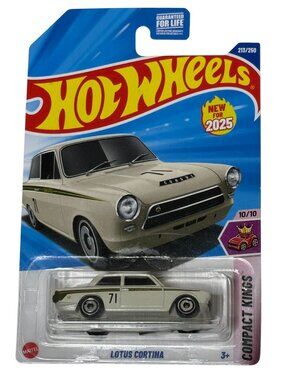 Hot Wheels Lotus Cortina 1964 Compact Kings 2025 Die-Cast Car 213/250